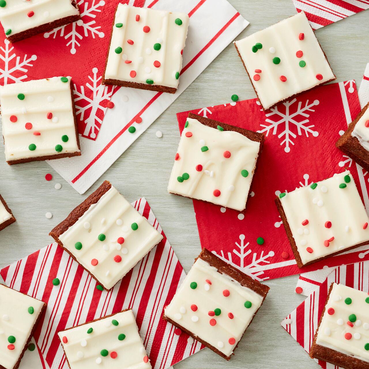 Gingerbread Bars with Cream Cheese Icing
